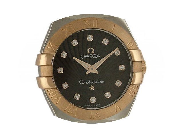 Omega Constellation Stahl/18kt Roségold...