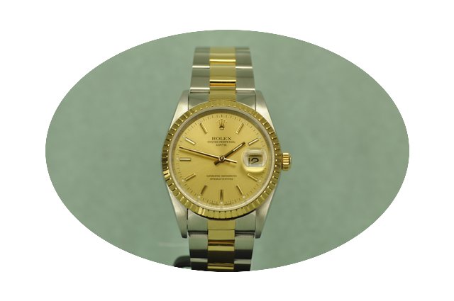 Rolex Date (serviced by Rolex)...