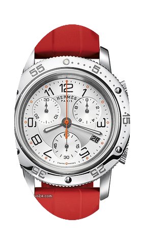 Hermès Clipper Chrono Quartz GM 36mm Mi...