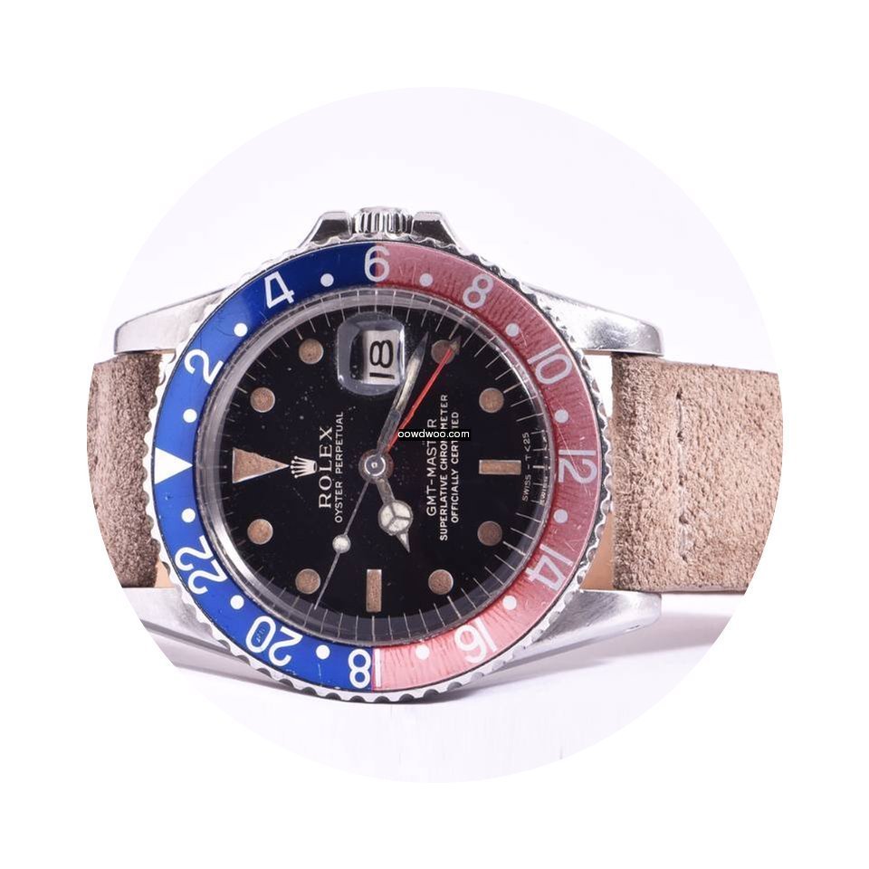 Rolex GMT Master Gilt 1675...