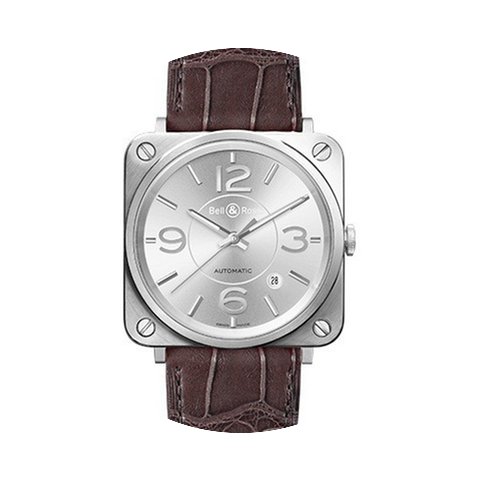 Bell & Ross BR S Officer Silver...