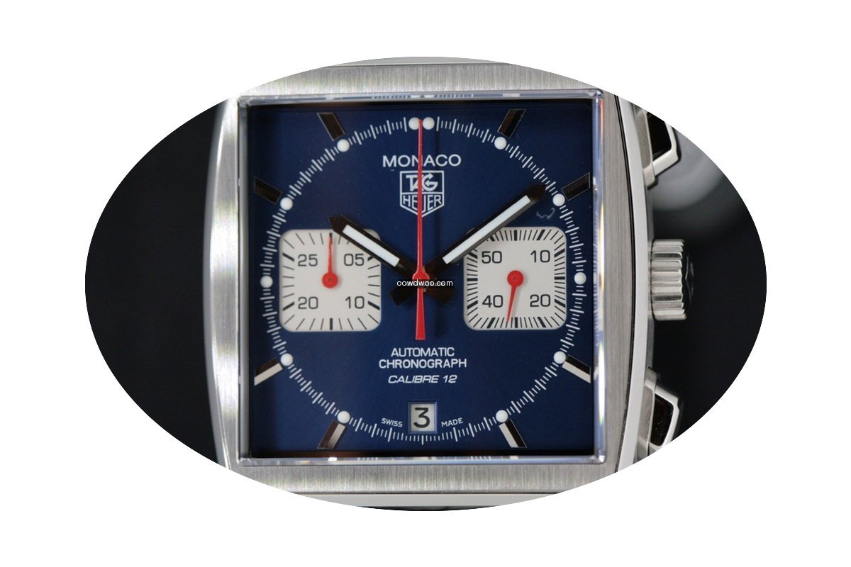 TAG Heuer Monaco Calibre 12 steve Mcquee...