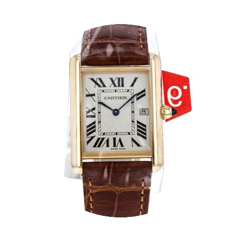 Cartier Tank Louis Cartier 18k Yellow Go...