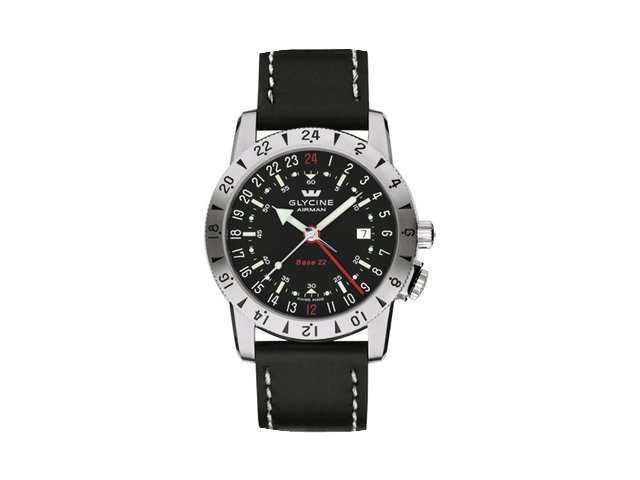 Glycine Watch Airman Base 22 GMT 200m Au...