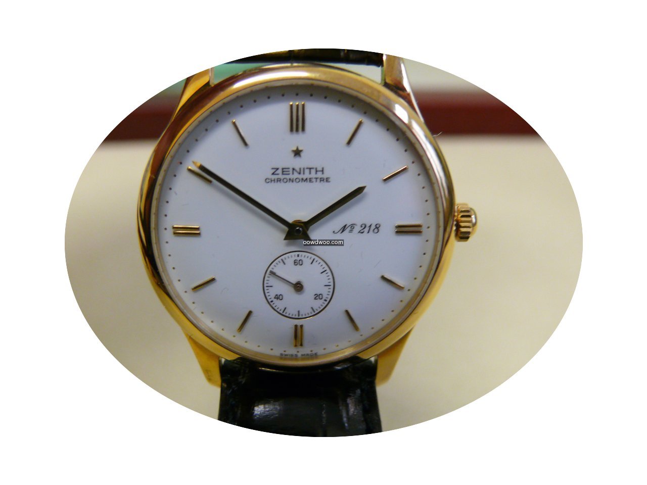 Zenith Chronometer Handaufzug 125 Jahre...
