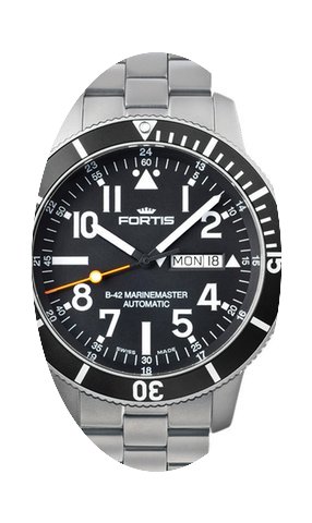 Fortis DIVER TITANIUM DAY DATE - 100 % N...