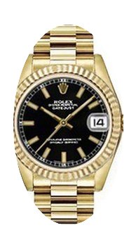 Rolex Datejust Ladies Midsize 178278-BLK...