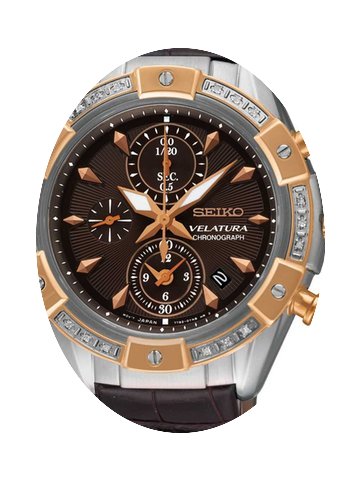 Seiko SNDV62P1 Velatura Chrono Damen 38m...