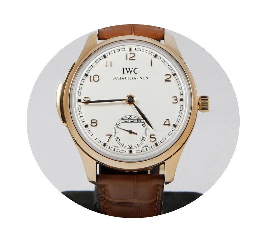 IWC MİNUTE REPEATER ROSE GOLD 500 LİM�...