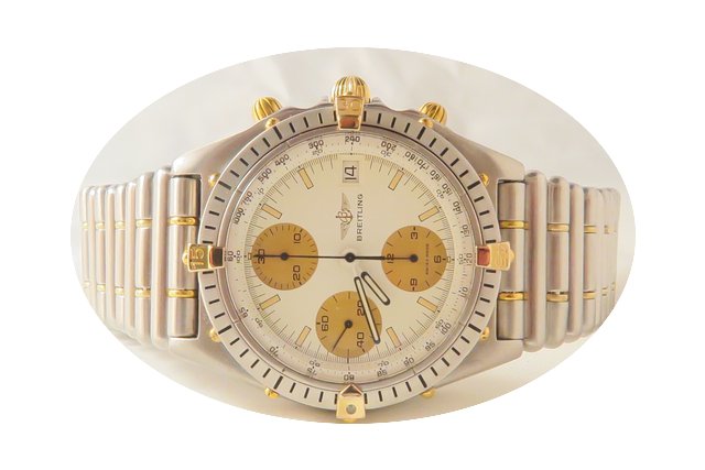 Breitling Chronomat Chronograph Steel Go...