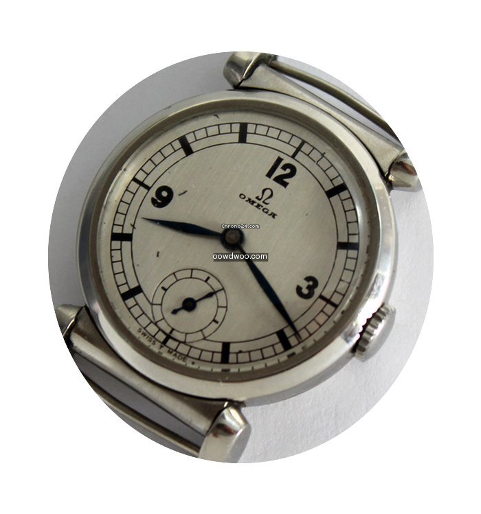 Omega Vintage Scarab Art-Deco Steel Wris...