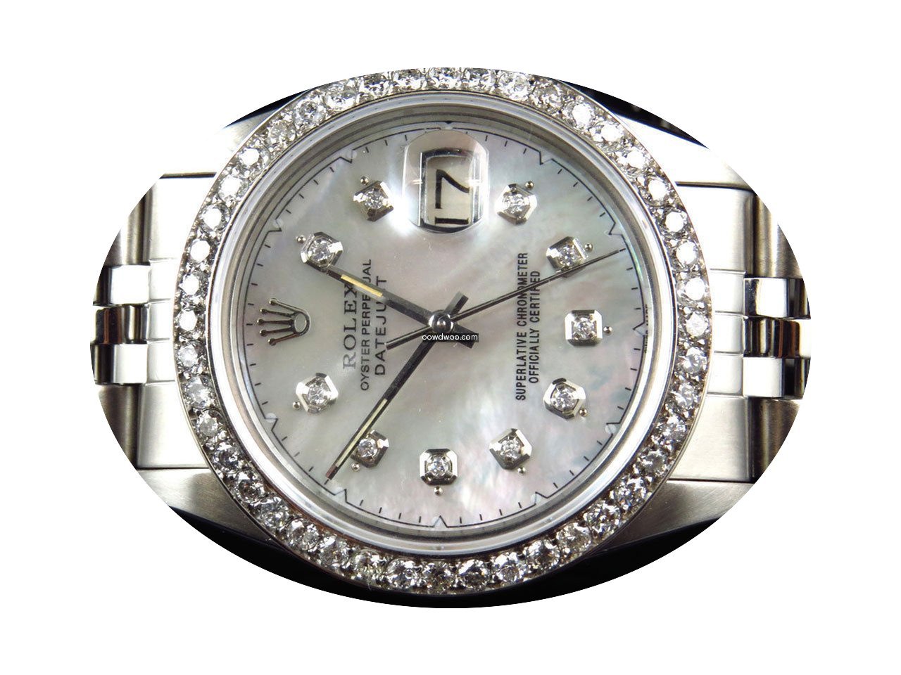Rolex Mens Rolex 36 MM Datejust Oyster Q...