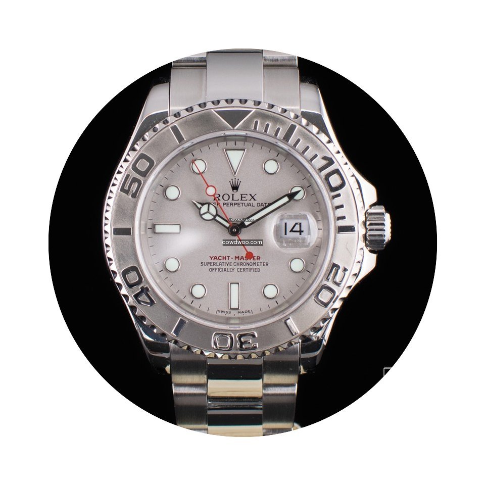 Rolex Yacht-Master 40mm Steel & Platinum...