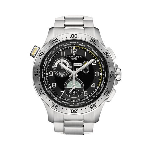 Hamilton Worldtimer Chrono Quartz Herren...