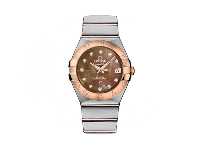 Omega [NEW] Constellation Brown Mother o...