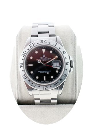 Rolex Explorer II 16570 Black Dial Watch...