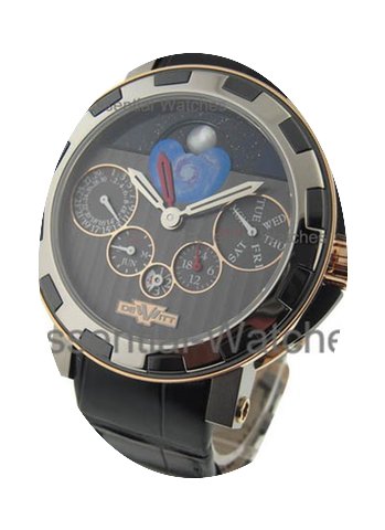 Dewitt Academia Quantieme Perpetuel GMT ...