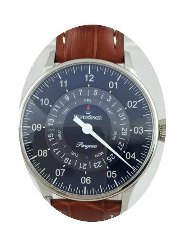 Meistersinger Pangaea Day Date Einzeiger...