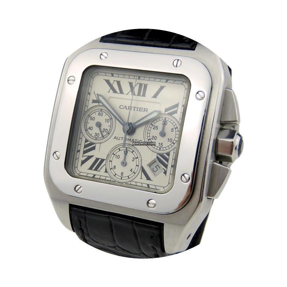 Cartier Santos 100 Chrono W20090X8...