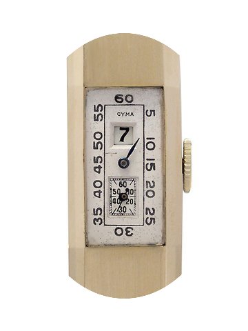 Cyma Ladies Wristwatch Jump Hour...