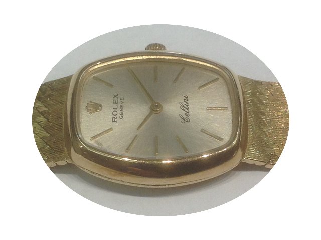 Rolex Cellini 18k yellow Gold Ladies Wat...