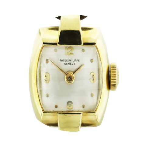 Patek Philippe 3037 18k Gold Brown Cord ...