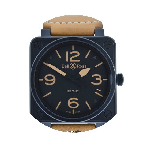 Bell & Ross Authentic BR01-92-S PVD ...