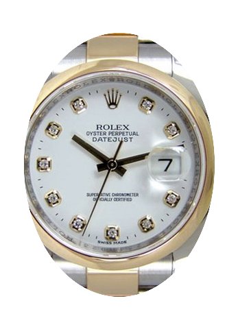 Rolex Datejust 36 116203-WHTDDO White Di...