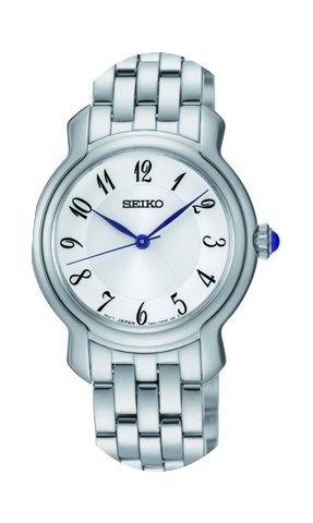Seiko Damenuhr Quarz mit Edelstahlband...