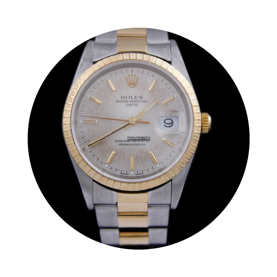 Rolex Date Rolex Watch w/ Silver Dial & ...