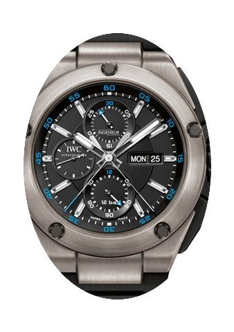 IWC Ingenieur Double Chronograph 45mm Me...