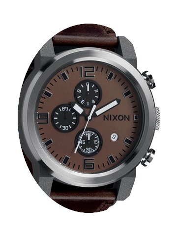 Nixon Ride A315-562 Brown Black Herrenuh...