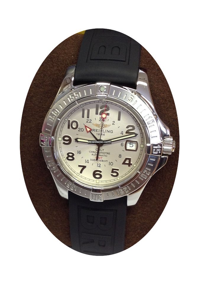 Breitling Colt GMT A32350 - Serviced By ...