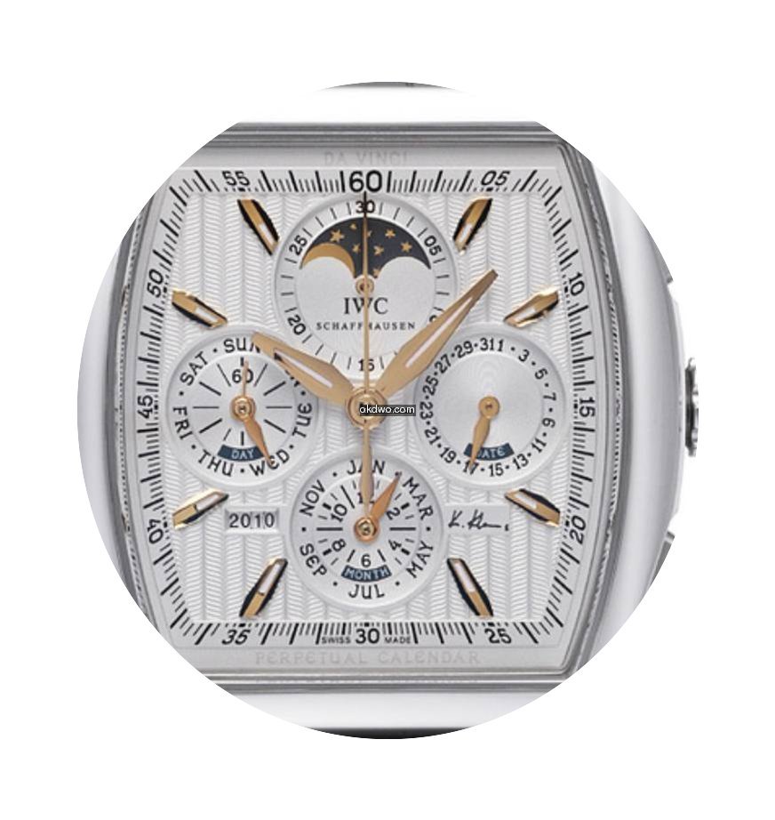 IWC Da Vinci Perpetual Calendar ad: $12,...