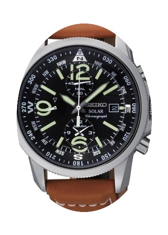 Seiko Solar SSC081P1 Herrenchronograph M...