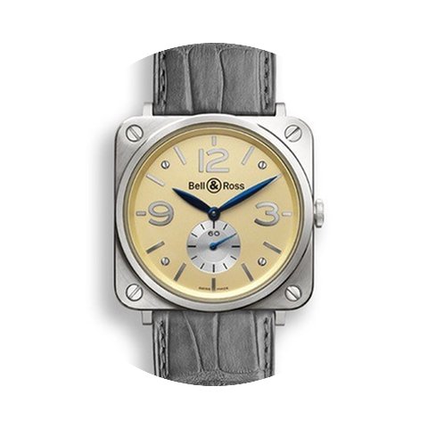 Bell & Ross BR S White Gold...