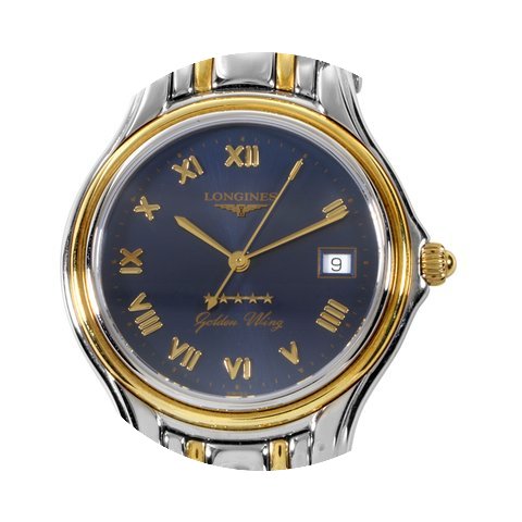Longines Golden Wing Stainless Steel Qua...