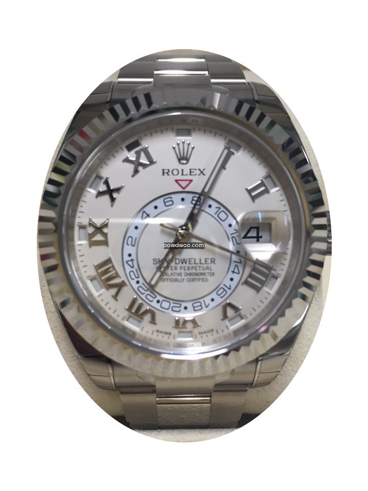 Rolex 326939 Sky-Dweller White Gold Brac...
