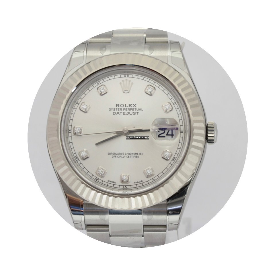 Rolex Watches: 116334 Datejust II 41mm S...