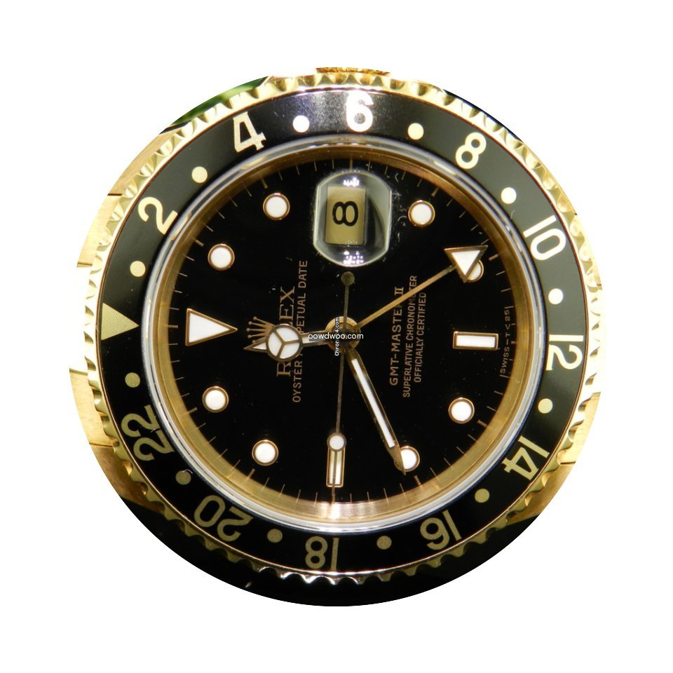 Rolex Gmt Master Ii Ref. 16718 Oro Giall...