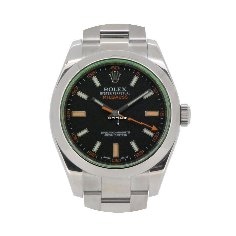 Rolex Milgauss Green Glass | 2016 Full S...