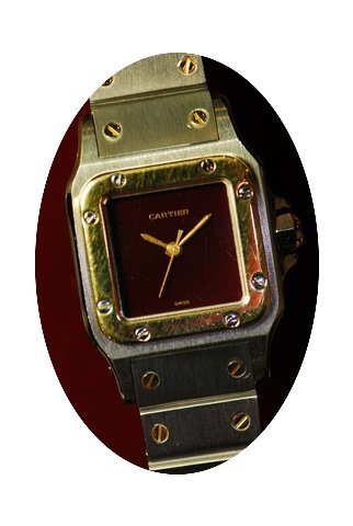Cartier Santos Galbee Ladies Automatic S...