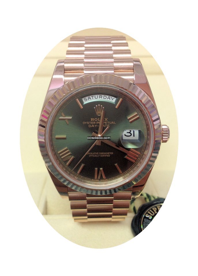 Rolex Day-Date 40 228235 - Box & Papers ...