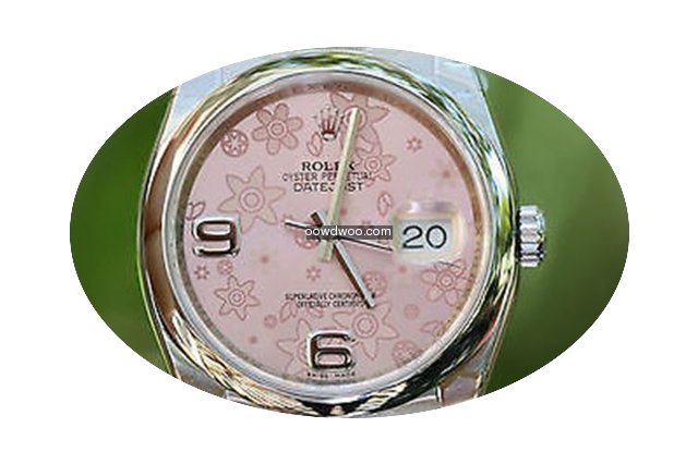 Rolex Datejust Ladies Mens 36mm Stainles...