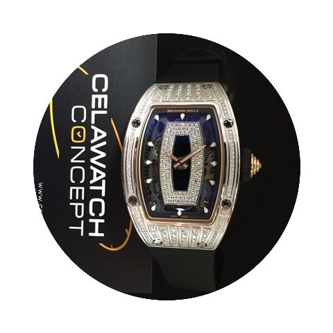 Richard Mille RM07-01 White Gold Med Set...
