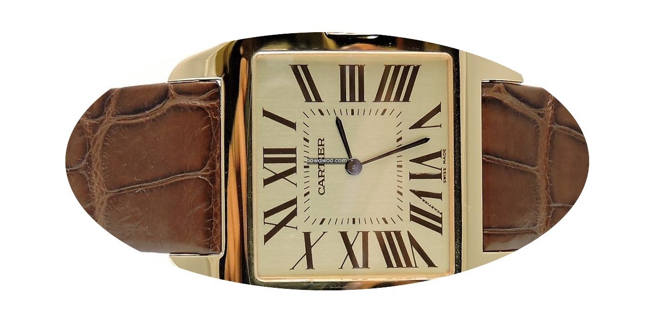 Cartier Santos Dumont 18kt Yellow Gold M...