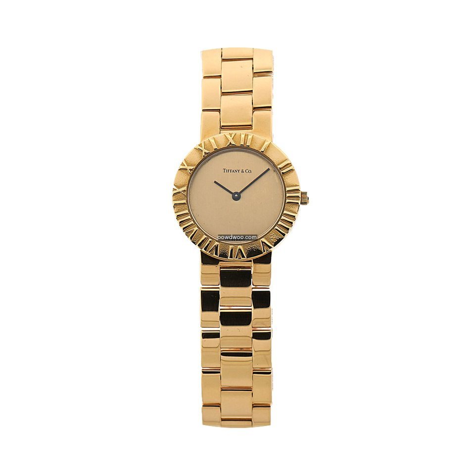 Tiffany ATLAS 18kt Gold D286.753 Ladies...