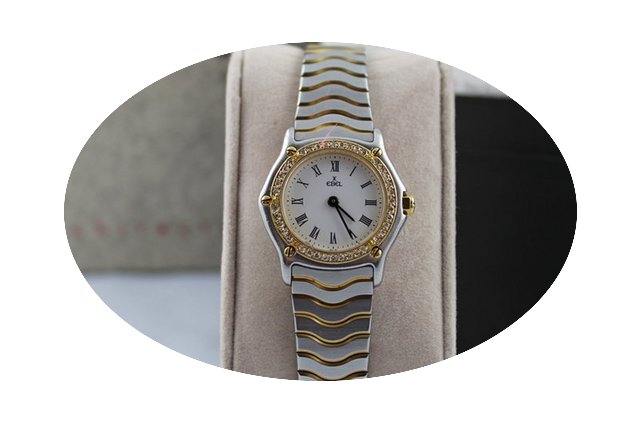 Ebel Classic Wave Stahl / Gold...