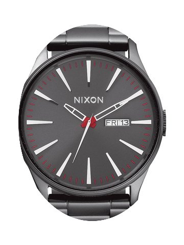 Nixon A356-131 Sentry SS Gunmetal 42mm 1...