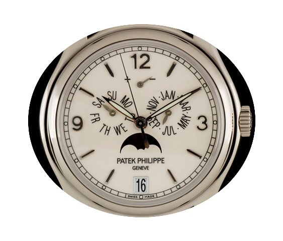 Patek Philippe 18k White Gold Cream Dial...